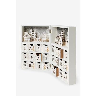 bonprix Adventný kalendár so zásuvkami 0 unisex bonprix Adventný kalendár so zásuvkami 0 unisex