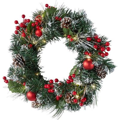bonprix Veniec na dvere LED s dekoráciami 0 unisex bonprix Veniec na dvere LED s dekoráciami 0 unisex