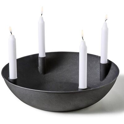 bonprix Svietniky v tvare misky so 4 držiakmi na sviečky 0 unisex bonprix Svietniky v tvare misky so 4 držiakmi na sviečky 0 unisex