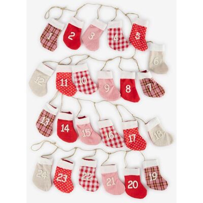 bonprix Adventný kalendár s ponožkami 0 unisex bonprix Adventný kalendár s ponožkami 0 unisex