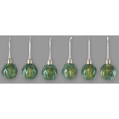 bonprix LED závesná dekorácia vianočné gule (6 ks v balení) 0 unisex bonprix LED závesná dekorácia vianočné gule (6 ks v balení) 0 unisex