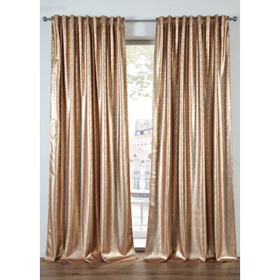 bonprix Zamatový záves s leskom, extra dlhý (1 ks) D/Š: 145/135 cm unisex bonprix Zamatový záves s leskom, extra dlhý (1 ks) D/Š: 145/135 cm unisex