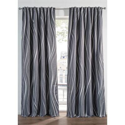bonprix Zateľmňujúci záves s recyklovaným polyester (1 ks v balení) D/Š: 265/135 cm unisex bonprix Zateľmňujúci záves s recyklovaným polyester (1 ks v balení) D/Š: 265/135 cm unisex