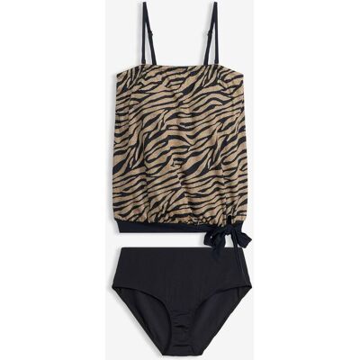 bonprix Tankiny bandeau z lesklého materiálu (2-dielne) 46 female bonprix Tankiny bandeau z lesklého materiálu (2-dielne) 46 female