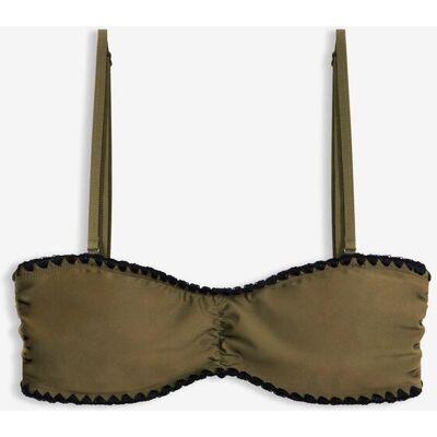bonprix Bikinová podprsenka bandeau, s výšivkou 40 female bonprix Bikinová podprsenka bandeau, s výšivkou 40 female