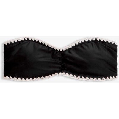 bonprix Bikinová podprsenka bandeau, s výšivkou 36 female bonprix Bikinová podprsenka bandeau, s výšivkou 36 female