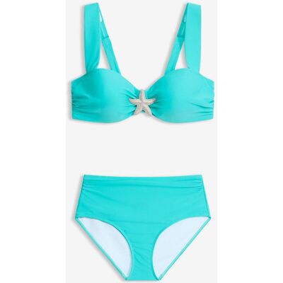 bonprix Bikiny Bardot (2-dielne) s detailom morskej hviezdice 38 (75) female bonprix Bikiny Bardot (2-dielne) s detailom morskej hviezdice 38 (75) female