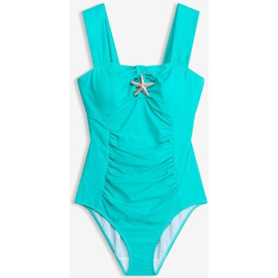 bonprix Jednodielne sťahujúce plavky s detailom morskej hviezdice 40 female bonprix Jednodielne sťahujúce plavky s detailom morskej hviezdice 40 female