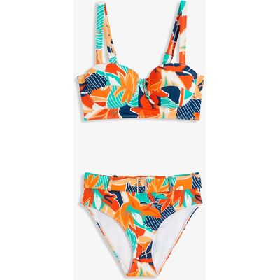 bonprix Bikiny s kosticami (2-dielne), vysoký pás 44 (85) female bonprix Bikiny s kosticami (2-dielne), vysoký pás 44 (85) female