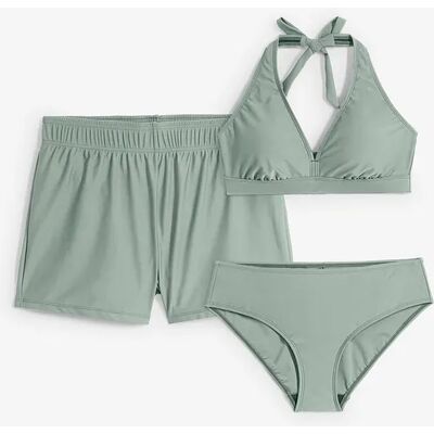 bonprix Bikiny s kúpacími šortkami (3-dielna sada) 46 female bonprix Bikiny s kúpacími šortkami (3-dielna sada) 46 female