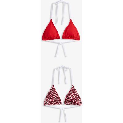 bonprix Trojuholníková bikinová podprsenka, 2 ks 36 female bonprix Trojuholníková bikinová podprsenka, 2 ks 36 female