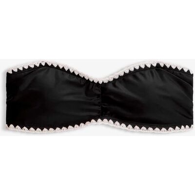 bonprix Bikinová podprsenka bandeau, s výšivkou 46 female bonprix Bikinová podprsenka bandeau, s výšivkou 46 female
