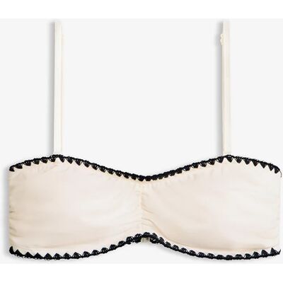 bonprix Bikinová podprsenka bandeau, s výšivkou 38 female bonprix Bikinová podprsenka bandeau, s výšivkou 38 female