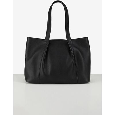 bonprix Kožená taška shopper so záhybmi 0 female bonprix Kožená taška shopper so záhybmi 0 female