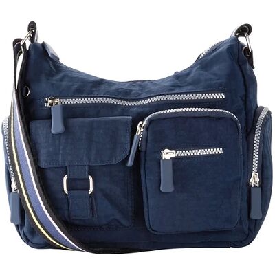 bonprix Kabelka crossbody s vonkajšími vreckami 0 female bonprix Kabelka crossbody s vonkajšími vreckami 0 female