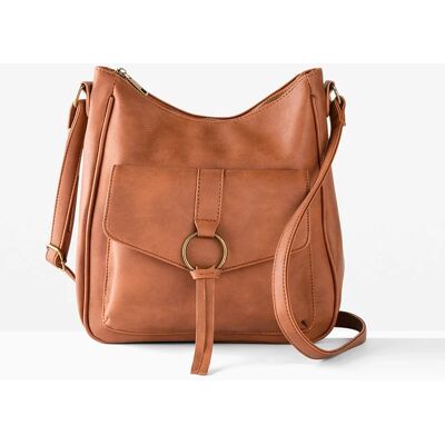 bonprix Kabelka Crossbody, stredná veľkosť, s detailom so sponou 0 female bonprix Kabelka Crossbody, stredná veľkosť, s detailom so sponou 0 female