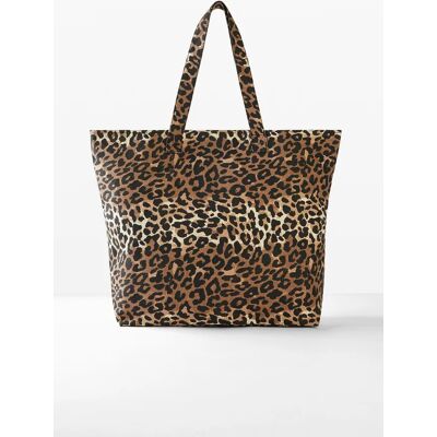 bonprix Taška Shopper, plátená, v leo vzhľade 0 female bonprix Taška Shopper, plátená, v leo vzhľade 0 female