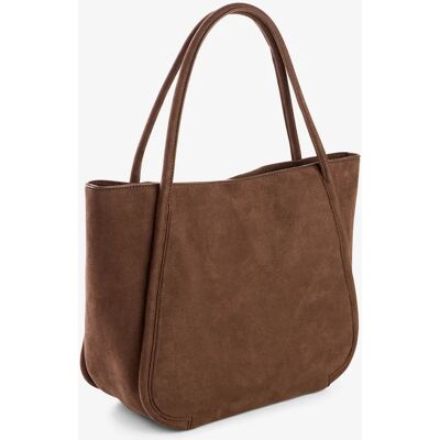 bonprix Taška Shopper, semišový vzhľad 0 female bonprix Taška Shopper, semišový vzhľad 0 female