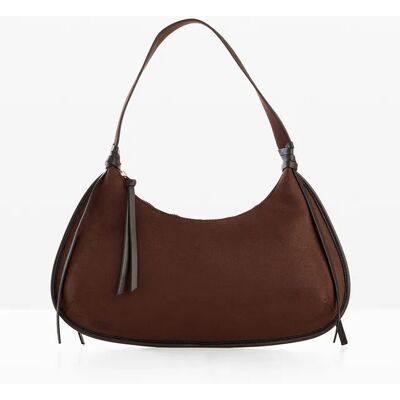 bonprix Kabelka Crossbody vo vzhľade velúrovej kože s lemovaním 0 female bonprix Kabelka Crossbody vo vzhľade velúrovej kože s lemovaním 0 female