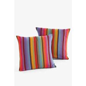 bonprix Obliečka na vankúš s pásmi (2 ks) 2ks v balení poťah na vankúš 40/40 cm unisex bonprix Obliečka na vankúš s pásmi (2 ks) 2ks v balení poťah na vankúš 40/40 cm unisex