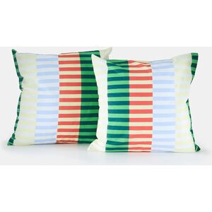 bonprix Obliečka na vankúš s pestrými pásmi (2 ks) 2ks v balení poťah na vankúš 40/40 cm unisex bonprix Obliečka na vankúš s pestrými pásmi (2 ks) 2ks v balení poťah na vankúš 40/40 cm unisex