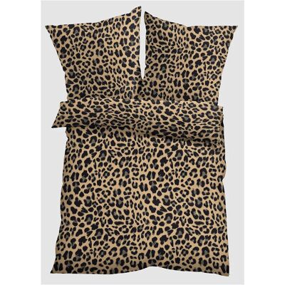 bonprix Posteľná bielizeň s leopardím dizajnom 2x 80/80 cm 1x 200/200 cm unisex bonprix Posteľná bielizeň s leopardím dizajnom 2x 80/80 cm 1x 200/200 cm unisex