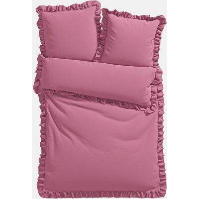 bonprix Posteľná bielizeň s volánmi 2x 80/80 cm 1x 200/200 cm unisex bonprix Posteľná bielizeň s volánmi 2x 80/80 cm 1x 200/200 cm unisex
