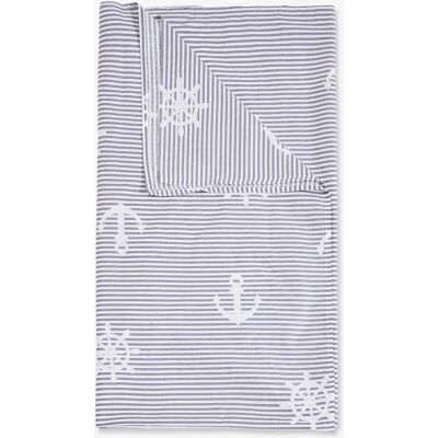 bonprix Veľká prikrývka s námorníckym dizajnom 280/210 cm unisex bonprix Veľká prikrývka s námorníckym dizajnom 280/210 cm unisex
