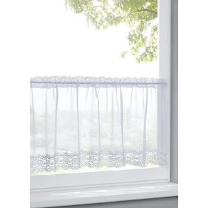bonprix Vitrážková záclona s čipkovaným lemom a recyklovaným polyesterom D/Š: 30/90 cm unisex bonprix Vitrážková záclona s čipkovaným lemom a recyklovaným polyesterom D/Š: 30/90 cm unisex