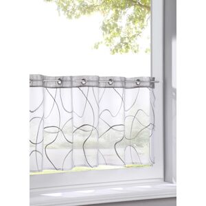 bonprix Vyšívaná vytrážková záclona D/Š: 30/90 cm unisex bonprix Vyšívaná vytrážková záclona D/Š: 30/90 cm unisex