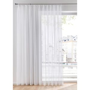 bonprix Záclona s čipkovaným zakončením, recyklovaný polyester v/š: 100/300 cm unisex bonprix Záclona s čipkovaným zakončením, recyklovaný polyester v/š: 100/300 cm unisex