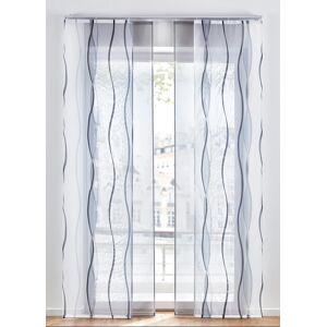 bonprix Transparentný panelový záves, jednofarebný/potlačený (2-dielna súprava) D/Š: 225/57 cm unisex bonprix Transparentný panelový záves, jednofarebný/potlačený (2-dielna súprava) D/Š: 225/57 cm unisex