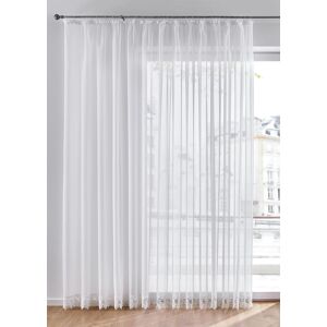 bonprix Záclona s recyklovaným polyesterom a s háčkovaným lemom v/š: 140/300 cm unisex bonprix Záclona s recyklovaným polyesterom a s háčkovaným lemom v/š: 140/300 cm unisex