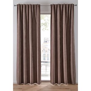 bonprix Zatemňujúci záves so štruktúrou (2 ks) D/Š: 175/130 cm unisex bonprix Zatemňujúci záves so štruktúrou (2 ks) D/Š: 175/130 cm unisex