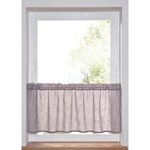 bonprix Vitrážková záclona v plátenom vzhľade D/Š: 45/120 cm unisex bonprix Vitrážková záclona v plátenom vzhľade D/Š: 45/120 cm unisex