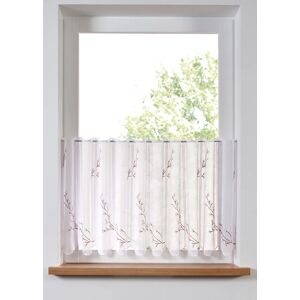 bonprix Vitrážková záclona s výšivkou d/š: 30/96 cm unisex bonprix Vitrážková záclona s výšivkou d/š: 30/96 cm unisex