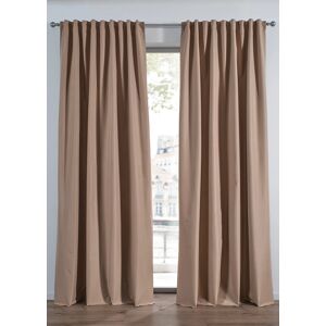 bonprix Zatemňujúci záves s vrstvenou čiernou zadnou stranou (1 ks v balení) D/Š: 300/135 cm unisex bonprix Zatemňujúci záves s vrstvenou čiernou zadnou stranou (1 ks v balení) D/Š: 300/135 cm unisex