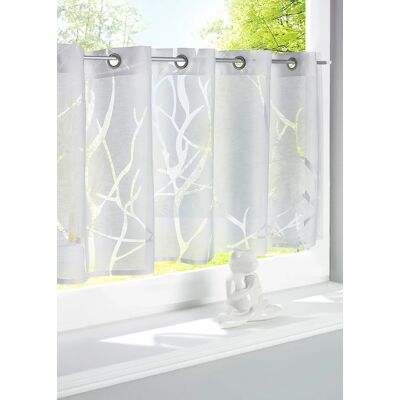 bonprix Vitrážková záclona, vypaľovaný vzor D/Š: 30/90 cm unisex bonprix Vitrážková záclona, vypaľovaný vzor D/Š: 30/90 cm unisex