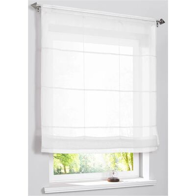 bonprix Skladacia roleta z ľahkého voálu D/Š: 155/80 cm unisex bonprix Skladacia roleta z ľahkého voálu D/Š: 155/80 cm unisex