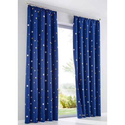 bonprix "Zatemňujúci záves ""Hviezdy"" (1 ks)" V/Š: 145/130 cm unisex bonprix "Zatemňujúci záves ""Hviezdy"" (1 ks)" V/Š: 145/130 cm unisex