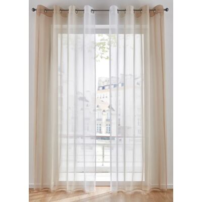 bonprix Záclona z ľahkého volálu, aj extradlhý (2 ks) D/Š: 225/144 cm unisex bonprix Záclona z ľahkého volálu, aj extradlhý (2 ks) D/Š: 225/144 cm unisex