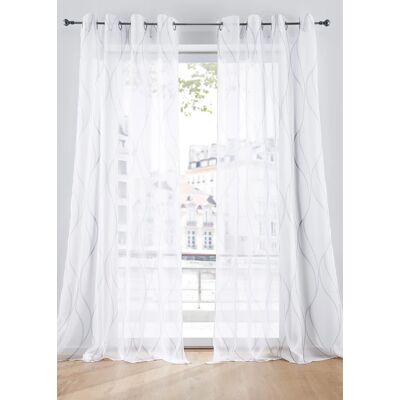 bonprix Záclona s vlnami, aj extra dlhá (1 ks) D/Š: 175/144 cm unisex bonprix Záclona s vlnami, aj extra dlhá (1 ks) D/Š: 175/144 cm unisex