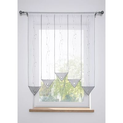 bonprix Vitrážková záclona s výšivkou (1 ks) D/Š: 150/100 cm unisex bonprix Vitrážková záclona s výšivkou (1 ks) D/Š: 150/100 cm unisex