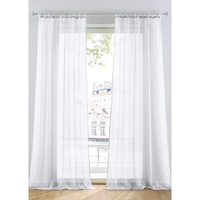 bonprix Záclona z ľahkého voálu (1 ks) D/Š: 175/140 cm unisex bonprix Záclona z ľahkého voálu (1 ks) D/Š: 175/140 cm unisex