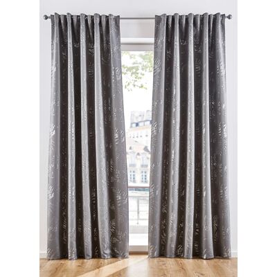 bonprix Zatemňujúci záves s leklou potlačou (1 ks) D/Š: 225/135 cm unisex bonprix Zatemňujúci záves s leklou potlačou (1 ks) D/Š: 225/135 cm unisex