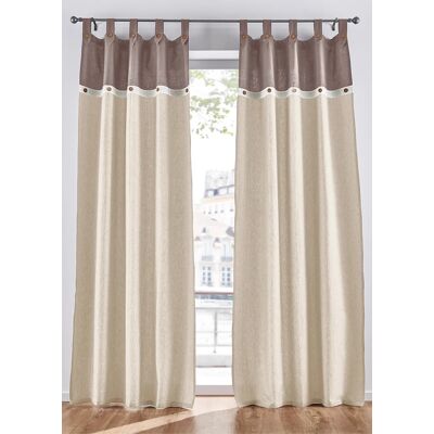 bonprix Záves s gombičkami (1 ks) bio bavlna D/Š: 145/110 cm unisex bonprix Záves s gombičkami (1 ks) bio bavlna D/Š: 145/110 cm unisex