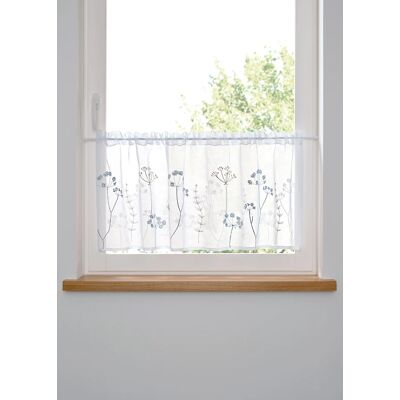 bonprix Vitrážková záclona s vyšívkou D/Š: 45/120 cm unisex bonprix Vitrážková záclona s vyšívkou D/Š: 45/120 cm unisex