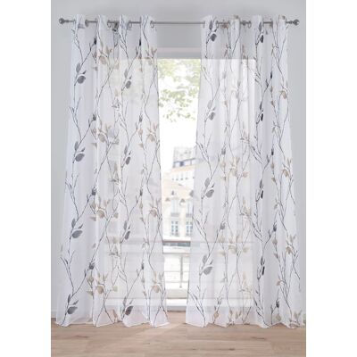 bonprix Záclona z ľahkého voálu (1 ks), aj extra dlhá D/Š: 225/144 cm unisex bonprix Záclona z ľahkého voálu (1 ks), aj extra dlhá D/Š: 225/144 cm unisex