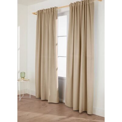 bonprix Zatemňujúci záves s termo funkciou (1 ks), zamatový povrch D/Š: 175/135 cm unisex bonprix Zatemňujúci záves s termo funkciou (1 ks), zamatový povrch D/Š: 175/135 cm unisex