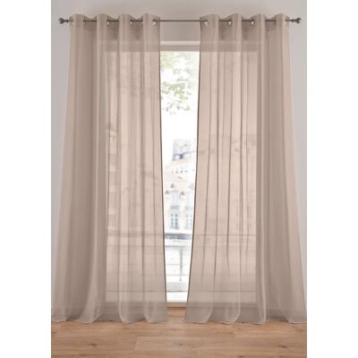 bonprix Záclona s jemnou batistovou štruktúrou (1 ks v balení) D/Š: 145/140 cm unisex bonprix Záclona s jemnou batistovou štruktúrou (1 ks v balení) D/Š: 145/140 cm unisex